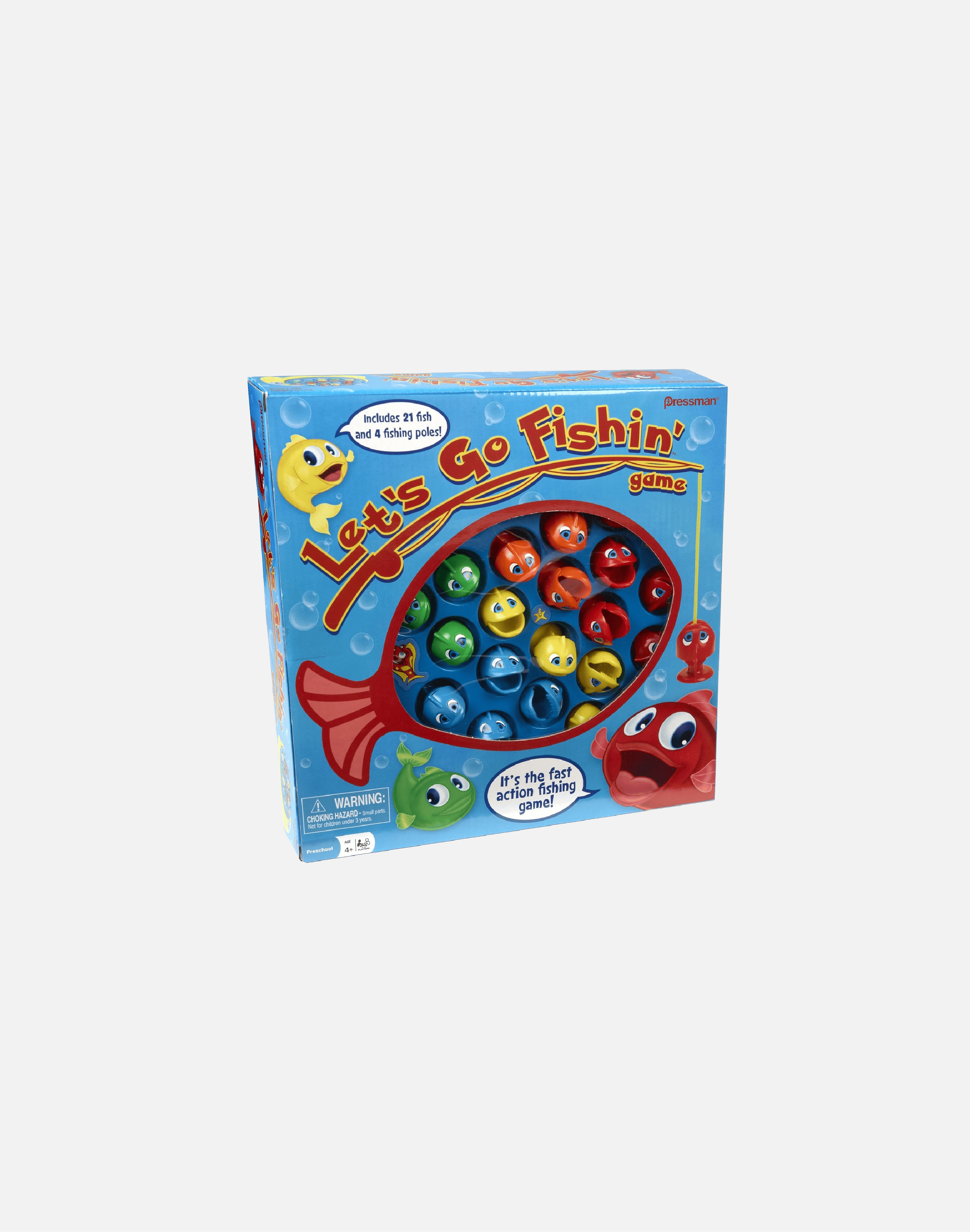 Let's Go Fishin' Game by Pressman - The Original Fast-Action Fishing Game!