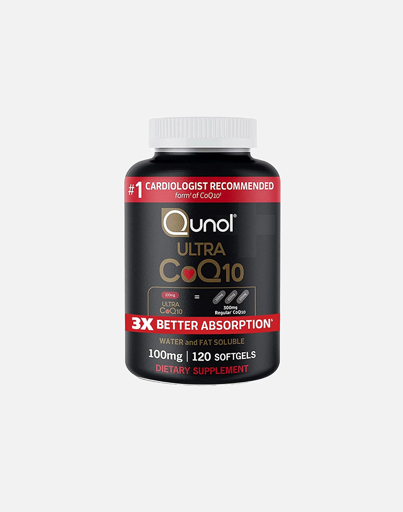 Qunol CoQ10 100mg Softgels, Ultra CoQ10 100mg, 3x Better Absorption