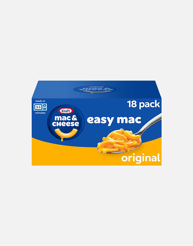Kraft Easy Mac Original Macaroni & Cheese Microwavable Dinner