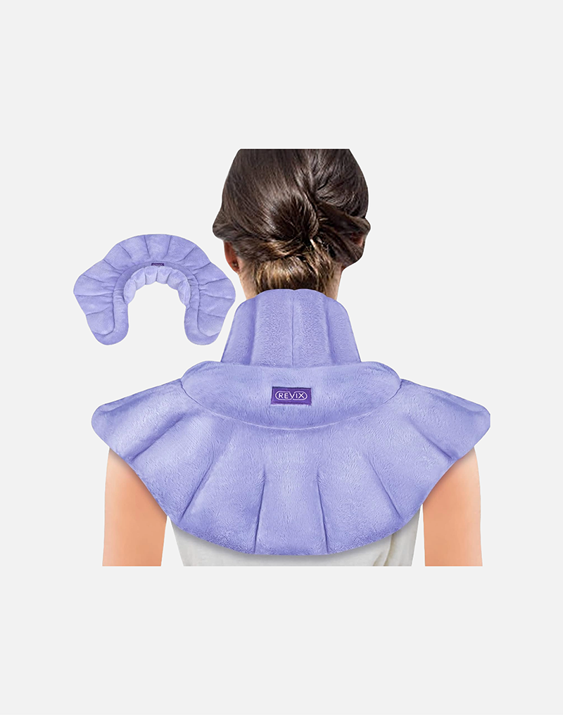 REVIX Microwave Heating Pad for Neck Shoulders and Back Pain Relief with Moist Heat
