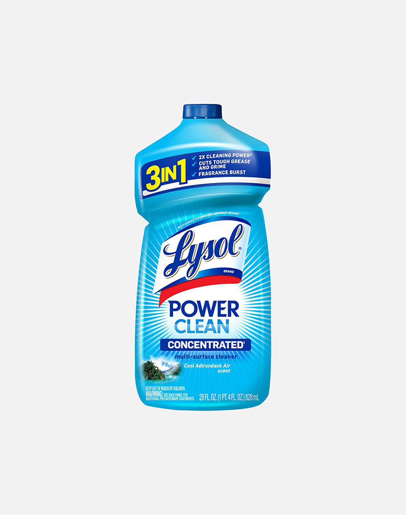 LYSOL Power Clean Multi-Surface Cleaner, 2x Concentrated Pour
