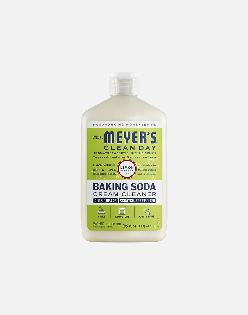 MRS. MEYER'S CLEAN DAY Baking Soda Cream Cleaner, Cuts Grease
