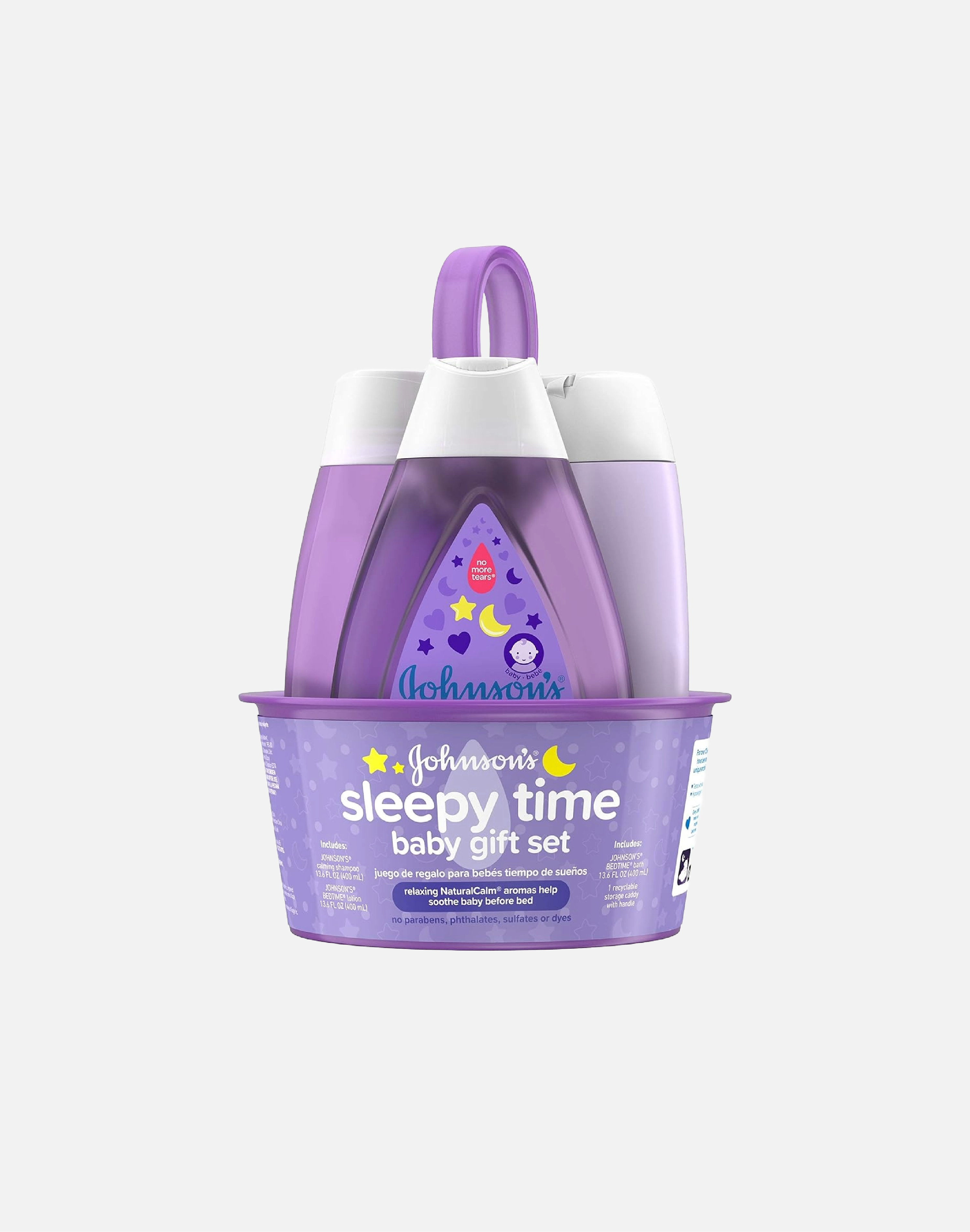 Johnson's Sleepy Time Bedtime Baby Gift Set with Relaxing NaturalCalm Aromas