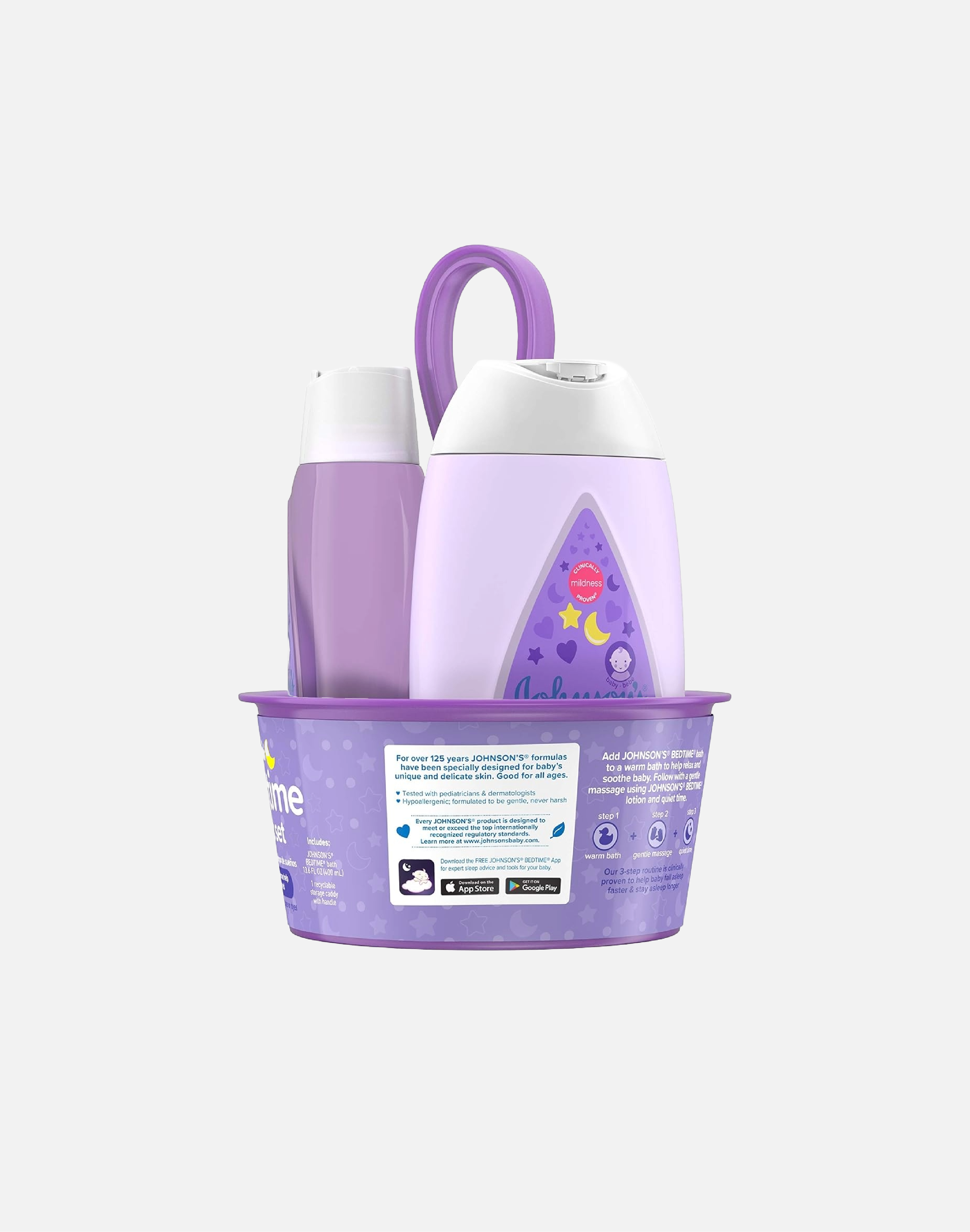 Johnson's Sleepy Time Bedtime Baby Gift Set with Relaxing NaturalCalm Aromas