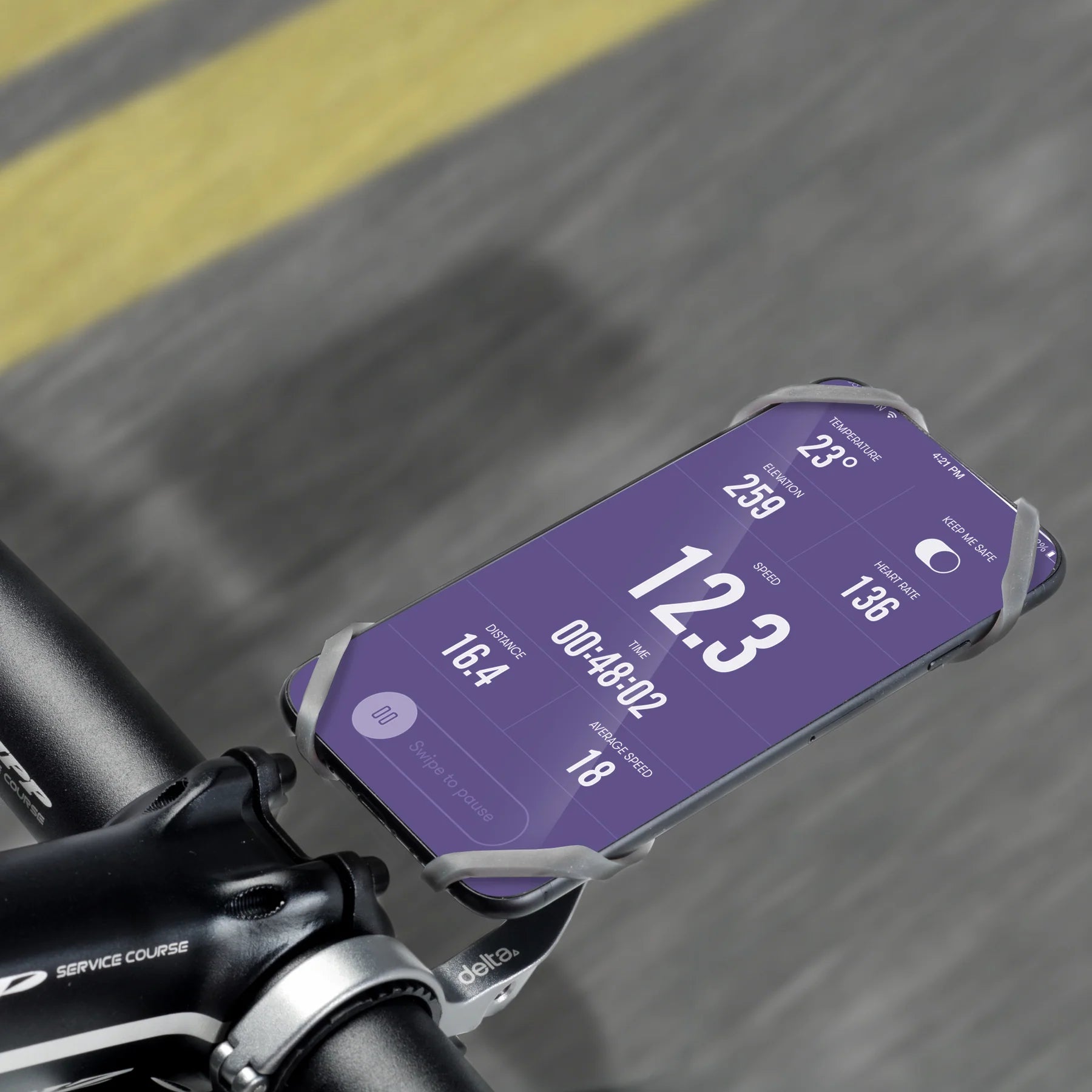 Delta X-Mount Handlebar Pro - Secure & Adjustable Device Mount